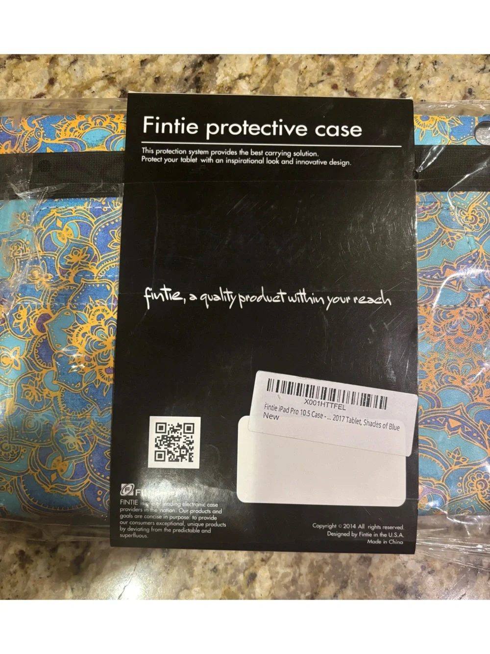 Fintie iPad Pro 10.5”/iPad Air 3 Case 360° Rotating Stand Shades of Royal - NEW